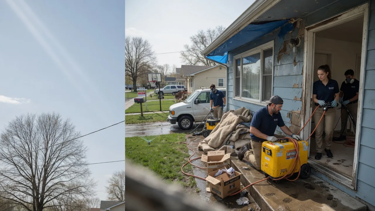 Basement Flood Cleanup in Stevinson, CA near me